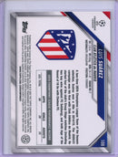 2021-22 Topps Chrome UEFA CL Luis Suarez Orange & Gold Starball