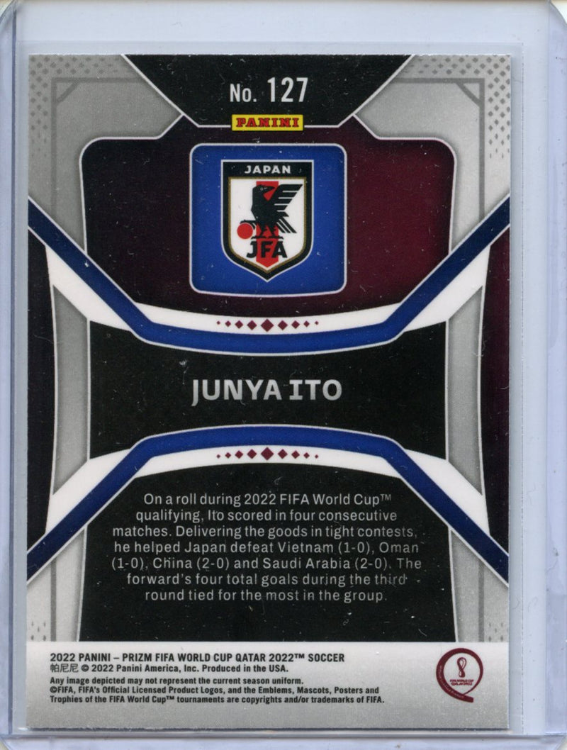 2022 Panini Prizm FIFA World Cup Qatar Junya Ito