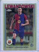 2024-25 Topps Chrome UEFA Club Comps Robert Lewandowski Refractor