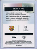 2025-26 Topps Finest UEFA Frenkie de Jong
