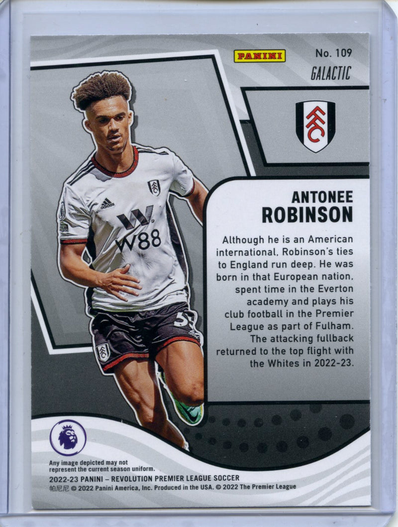2022-23 Panini Revolution Premier League Antonee Robinson Galactic