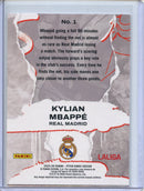 2025-26 Panini Pitch Kings Kylian Mbappe Self Expression