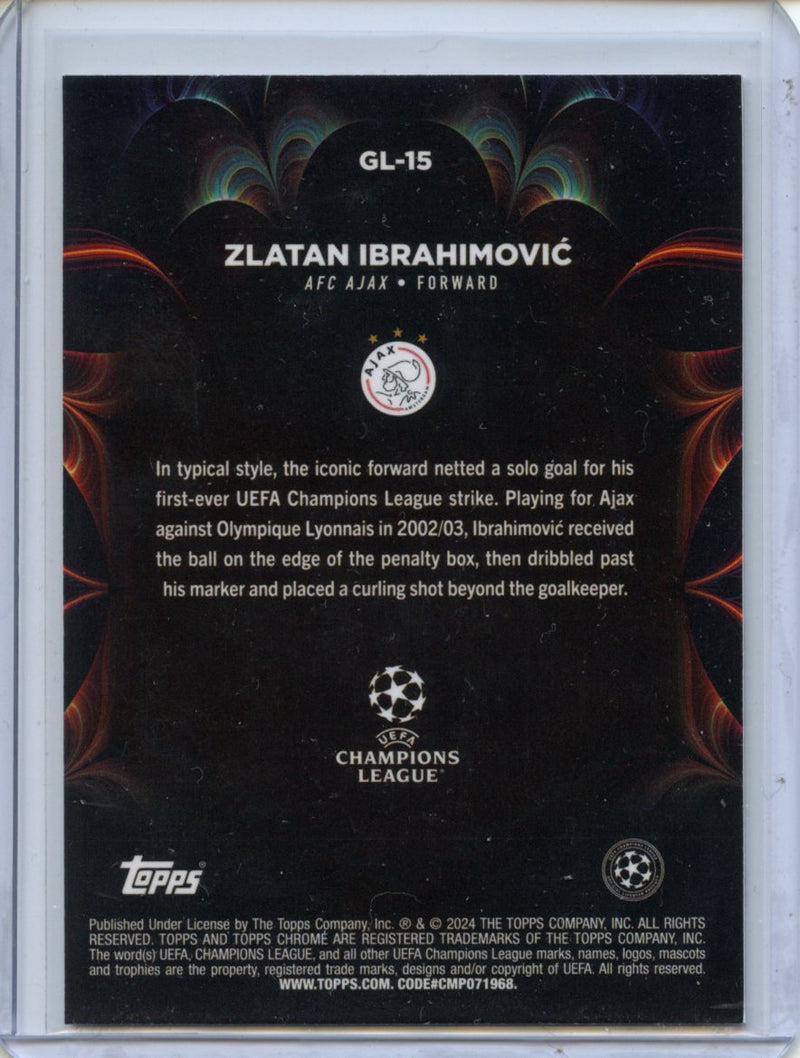 2023-24 Topps Chrome UEFA Zlatan Ibrahimovic
