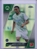 2021-22 Topps Chrome Bundesliga Soccer Jamie Leweling Refractor