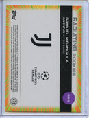2024-25 Topps Chrome UEFA Club Comps Samuel Mbangula Radiating Rookies