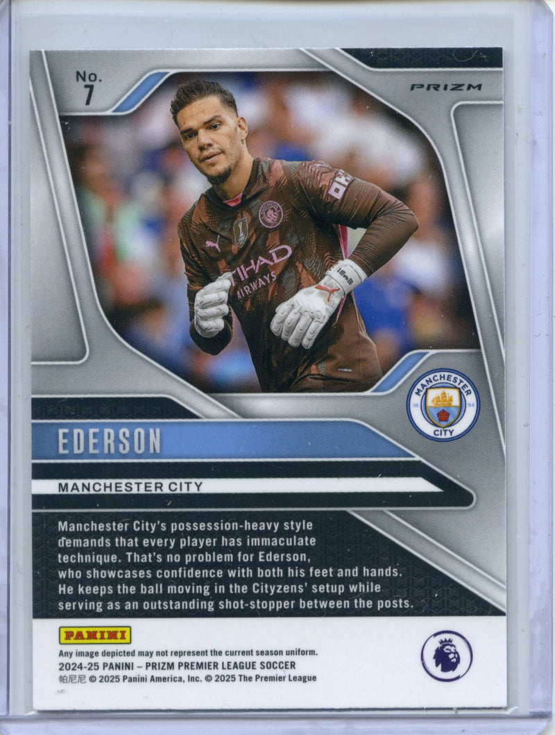 2024-25 Panini Prizm Premier League Ederson Ice