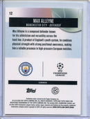2025-26 Topps Finest UEFA Max Alleyne