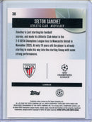 2025-26 Topps Finest UEFA Selton Sanchez