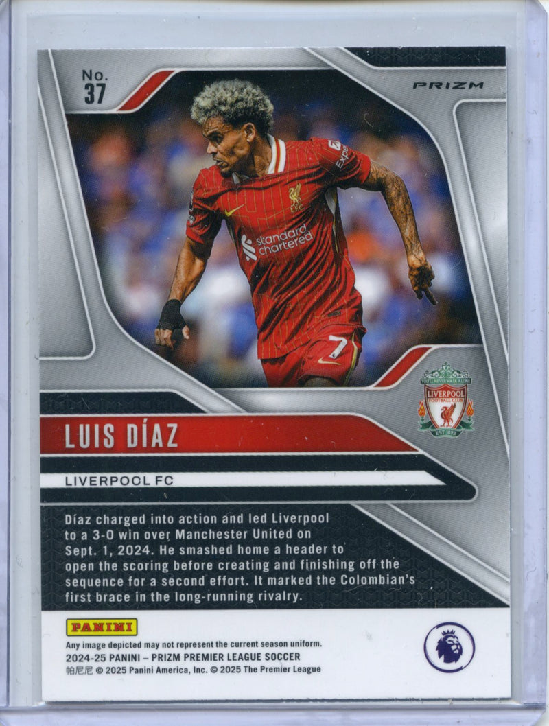 2024-25 Panini Prizm Premier League Luis Diaz Ice
