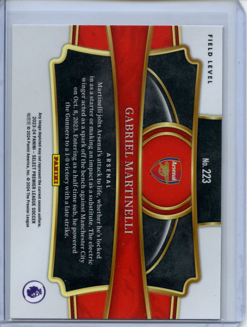 2023-24 Select Premier League Gabriel Martinelli Field Level