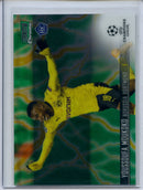 2020-21 Topps Stadium Club UEFA Youssoufa Moukoko Green/Yellow Electric 28/75