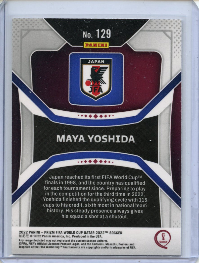 2022 Panini Prizm FIFA World Cup Qatar Maya Yoshida