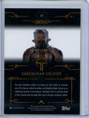 2024 Topps Dune Chrome Sardaukar Soldier