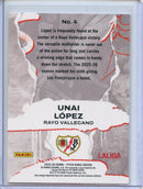 2025-26 Panini Pitch Kings Unai Lopez Self Expression