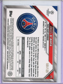 2021-22 Topps Chrome UEFA CL Angel Di Maria Rose Gold Mini-Diamond 101/125