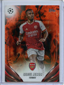 2023-24 Topps UEFA CC Gabriel Jesus Inferno Foil