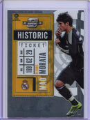 2020-21 Panini Chronicles Alvaro Morata Contenders Optic Historic Ticket