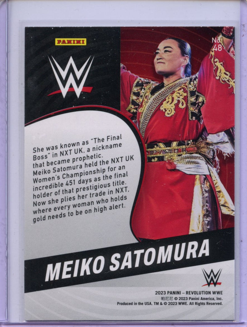 2023 Revolution WWE Meiko Satomura
