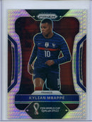 2022 Panini Prizm World Cup Qatar Kylian Mbappe Hyper Prizm