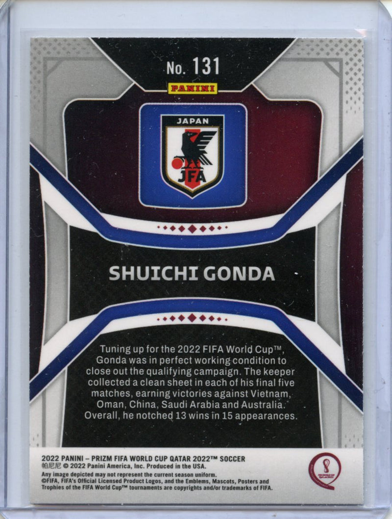 2022 Panini Prizm FIFA World Cup Qatar Shuichi Gonda