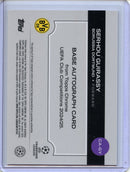 2024-25 Topps Chrome UEFA Club Comps Serhou Guirassy Autographs