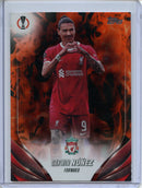 2023-24 Topps UEFA CC Darwin Nunez Inferno Foil