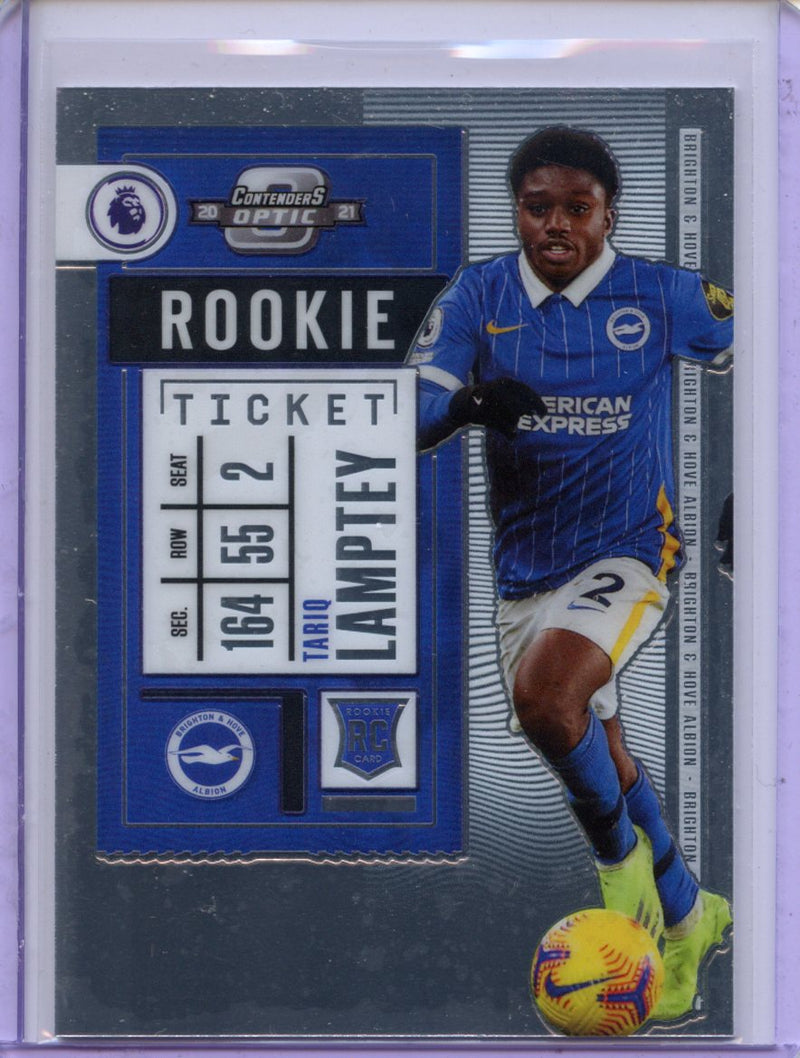 2020-21 Panini Chronicles Tariq Lamptey Contenders Optic Rookie Ticket