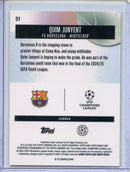 2025-26 Topps Finest UEFA Quim Junyent