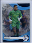 2023-24 Topps Manchester CIty Team Set Ederson Cracked Ice