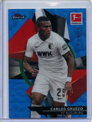 2020-21 Finest Bundesliga Carlos Gruezo Blue Wave 92/150