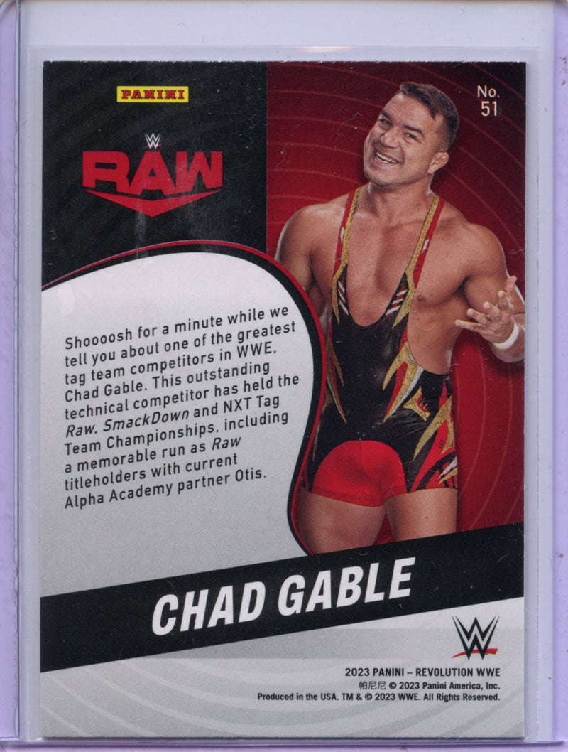 2023 Revolution WWE Chad Gable