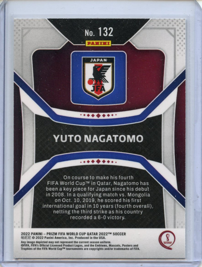 2022 Panini Prizm FIFA World Cup Qatar Yuto Nagatomo