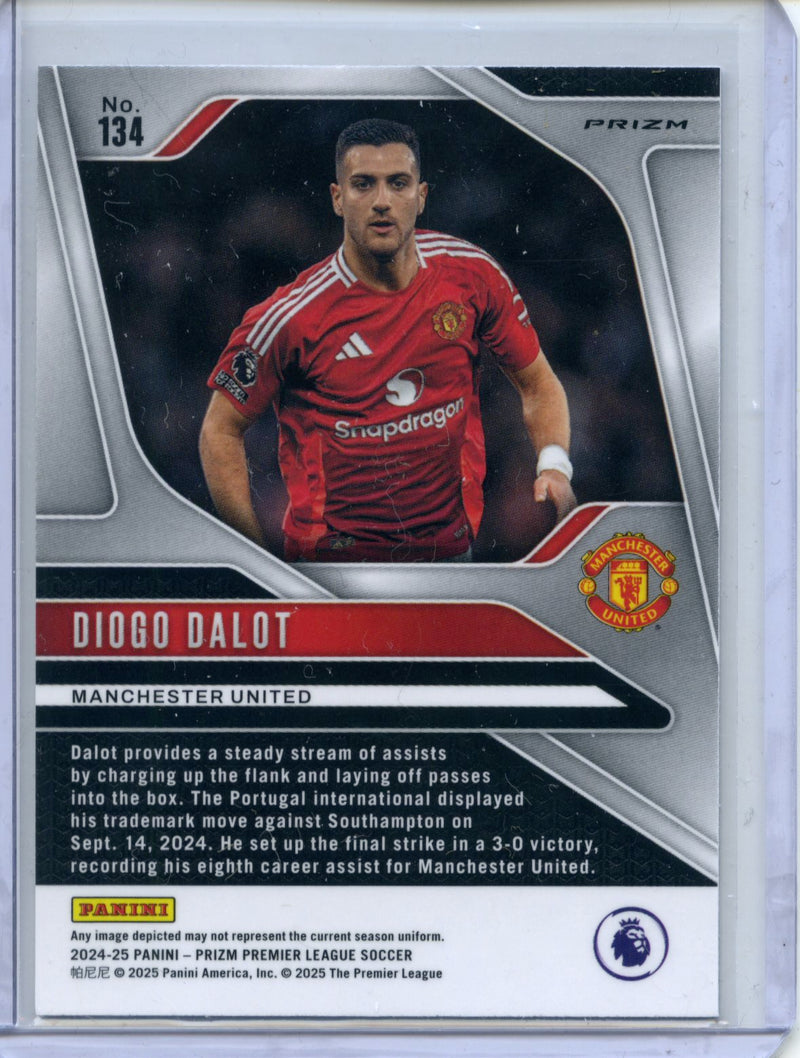 2024-25 Panini Prizm Premier League Diogo Dalot Ice