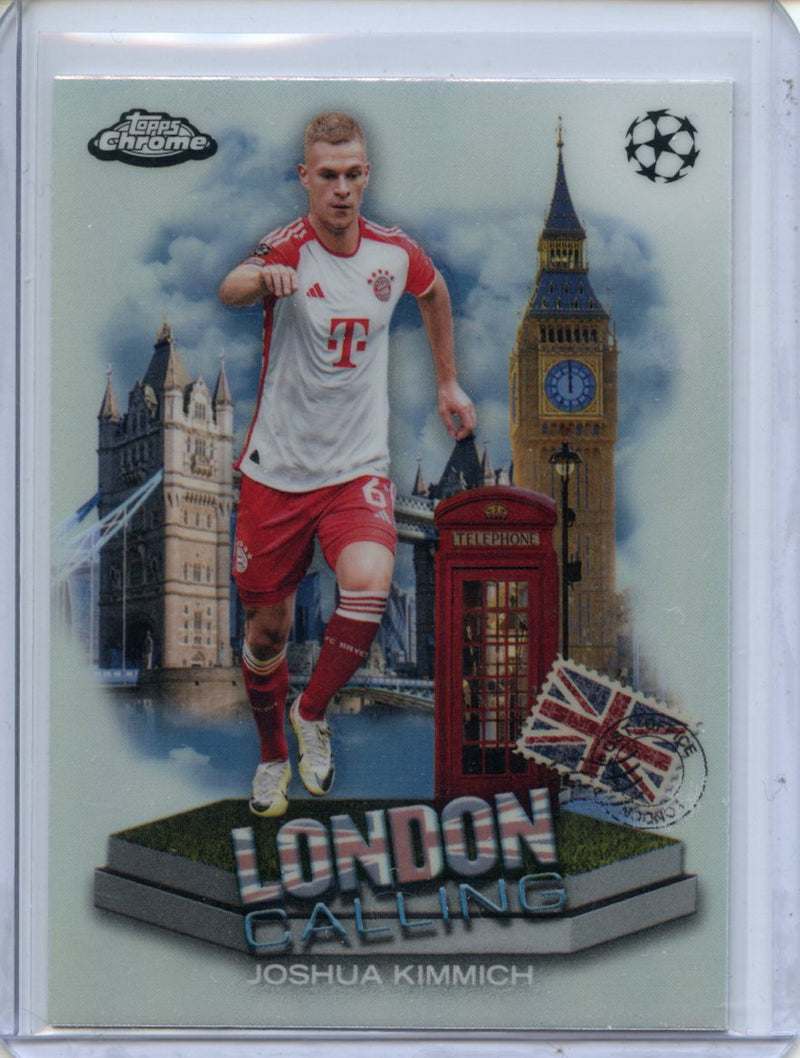 2023-24 Topps Chrome UEFA Joshua Kimmich London Calling