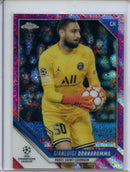 2021-22 Topps Chrome UEFA CL Gianluigi Donnarumma Pink Mini-Diamond 125/175