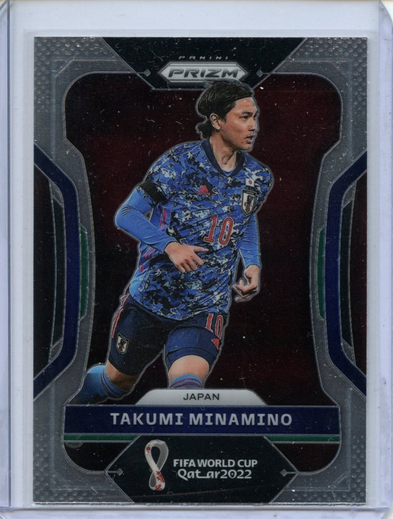 2022 Panini Prizm FIFA World Cup Qatar Takumi Minamino