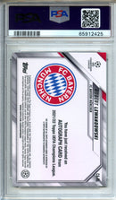 2021-22 Topps Chrome UEFA CL Robert Lewandowski Gold Lava Autograph