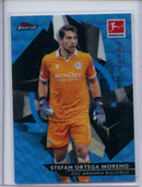 2020-21 Finest Bundesliga Stefan Ortega Moreno Blue Wave 18/150