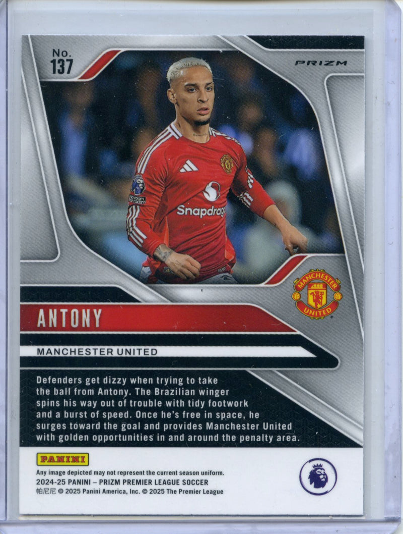 2024-25 Panini Prizm Premier League Antony Ice