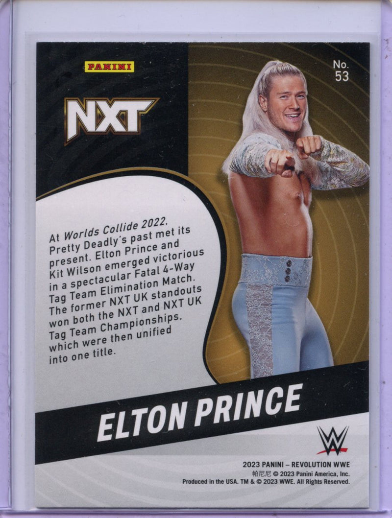 2023 Revolution WWE Elton Prince