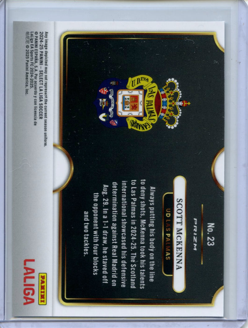 2024-25 Panini Select La Liga Scott McKenna Snapshots SIlver