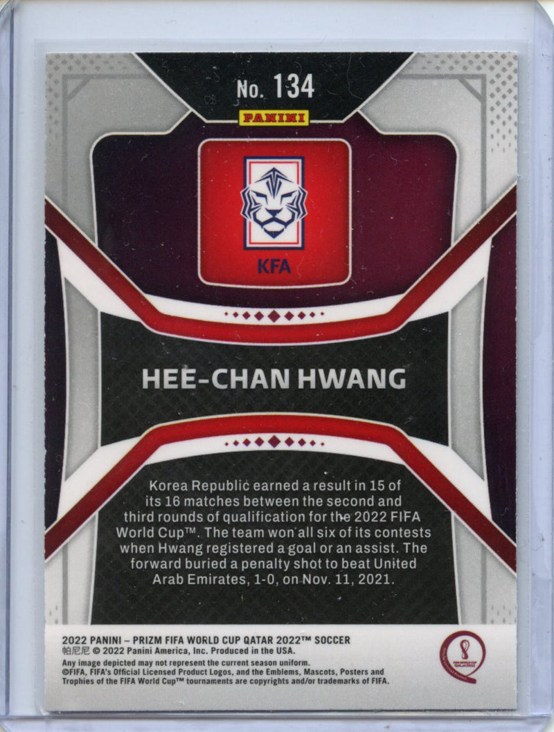 2022 Panini Prizm FIFA World Cup Qatar Hee-Chan Hwang