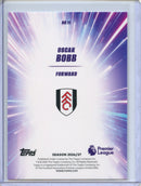 2026-27 Topps Flagship EPL Oscar Bobb Nitro Boost