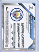 2021-22 Topps Chrome UEFA CL Kevin De Bruyne Purple & Gold Starball