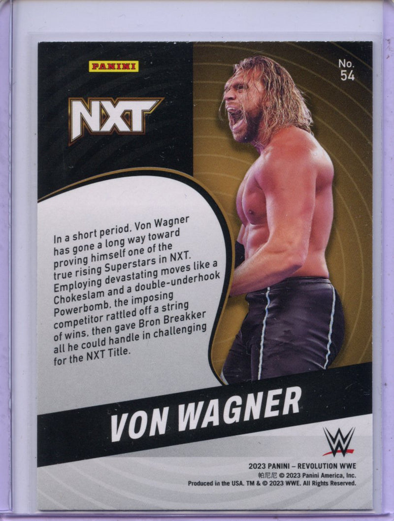 2023 Revolution WWE Von Wagner