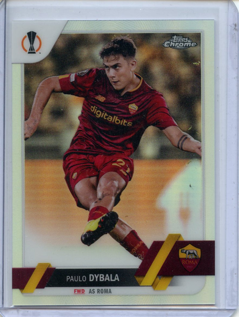 2022-23 Topps Chrome UEFA Paulo Dybala Refractor