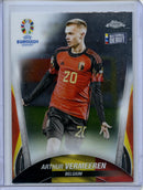 2024 Topps Chrome UEFA Euro Arthur Vermeeren