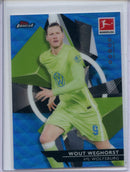 2020-21 Finest Bundesliga Wout Weghorst Blue Wave 39/150