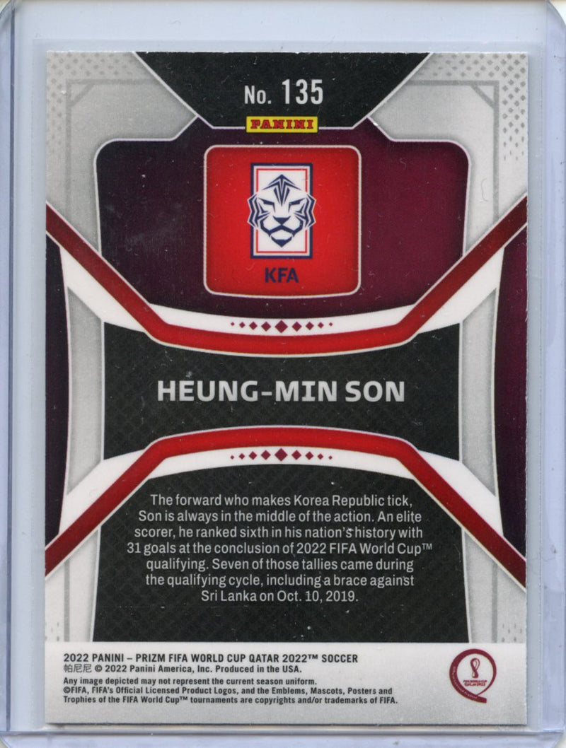 2022 Panini Prizm FIFA World Cup Qatar Heung-Min Son