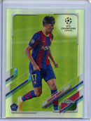 2020-21 Topps Chrome UEFA CL Francisco Trincao Refractor